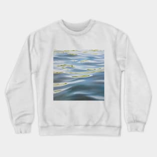 Equilibrium - lake water painting Crewneck Sweatshirt